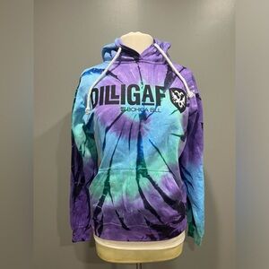 DILLIGAF‎ TIE-DYE PULLOVER HOODIE